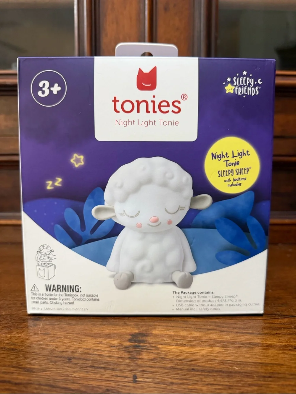 tonies Sleepy Sheep Night Light Tonie - White Kids Night Light
